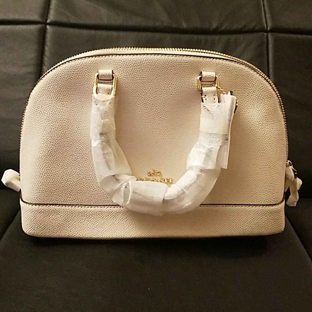 Coach Mini Sierra Satchel Crossgrain Leather